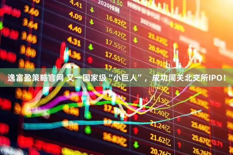 逸富盈策略官网 又一国家级“小巨人”，成功闯关北交所IPO！