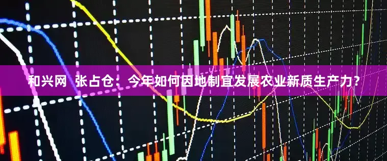 和兴网  张占仓：今年如何因地制宜发展农业新质生产力？